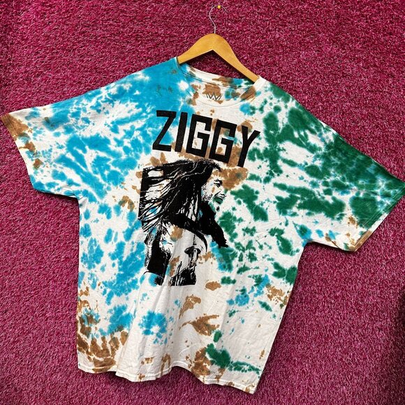 Ziggy Marley Reggae Tie Dye Tour Tshirt size 2X - Picture 2 of 4
